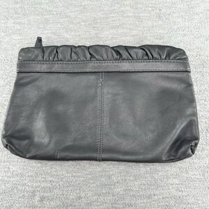 ANTONIA DESIGNS - Vintage Gray Genuine Leather Clutch Evening Bag  PU2